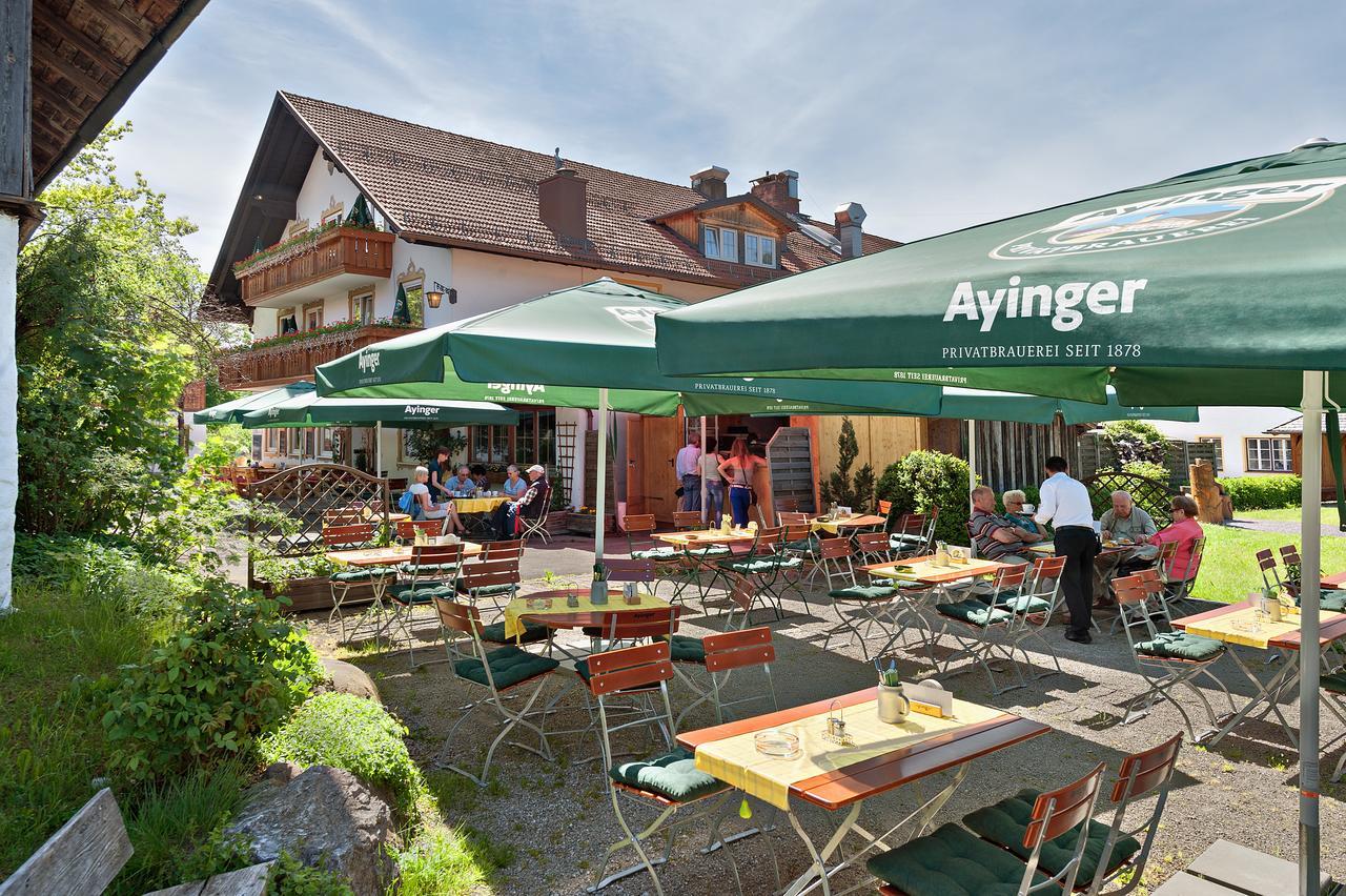 Landhotel Zum Metzgerwirt Bayersoien Buitenkant foto